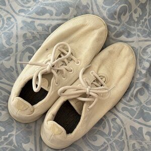 Allbirds Off-White Lace-Up wool Sneakers